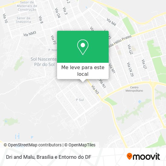 Dri and Malu mapa