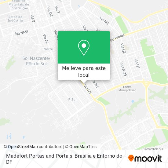 Madefort Portas and Portais mapa