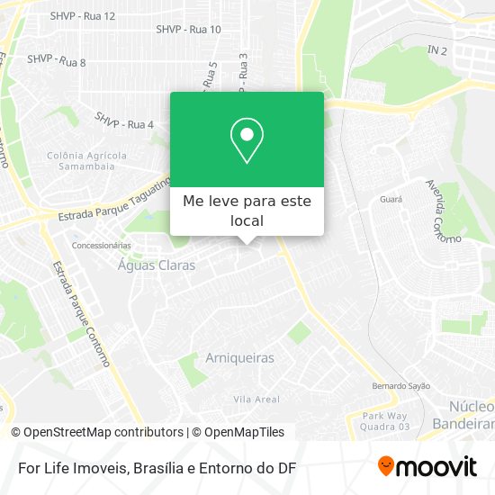 For Life Imoveis mapa
