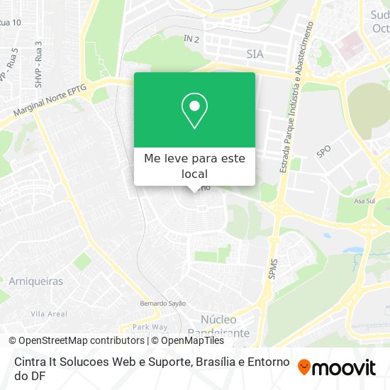 Cintra It Solucoes Web e Suporte mapa