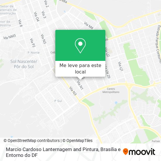 Marcio Cardoso Lanternagem and Pintura mapa
