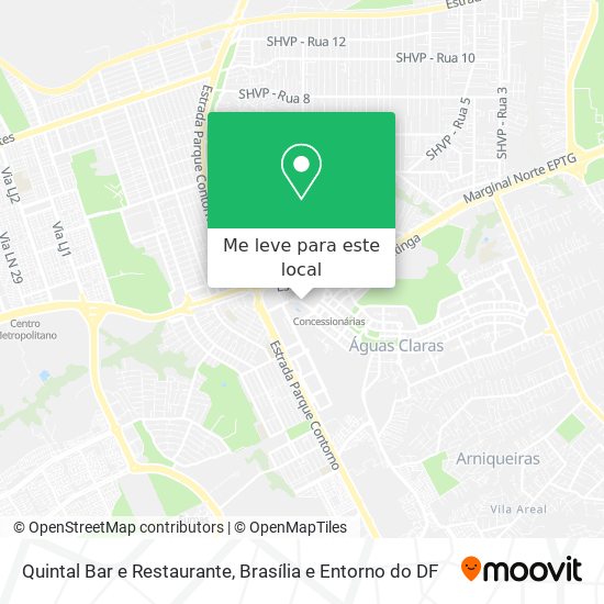Quintal Bar e Restaurante mapa