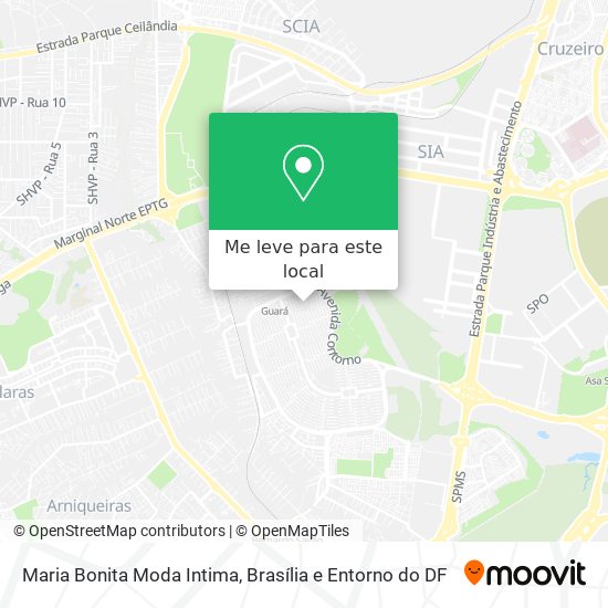 Maria Bonita Moda Intima mapa