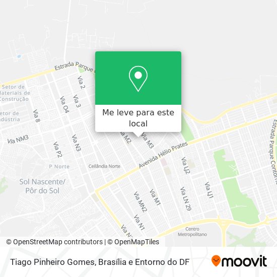 Tiago Pinheiro Gomes mapa