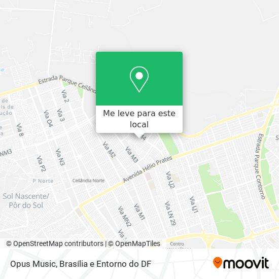 Opus Music mapa