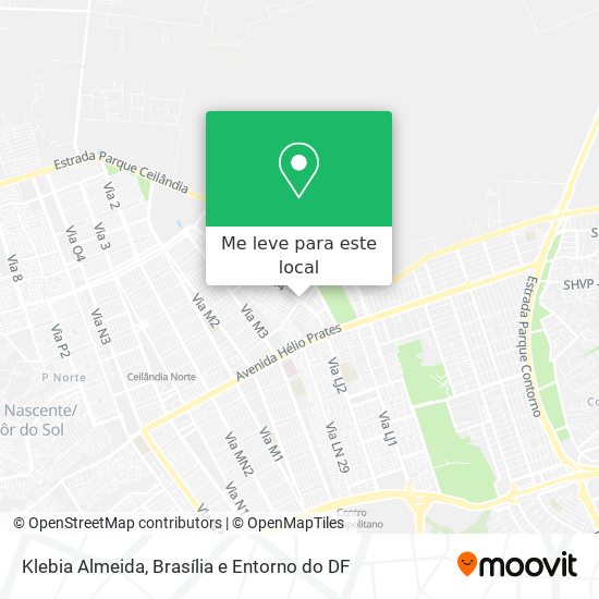 Klebia Almeida mapa