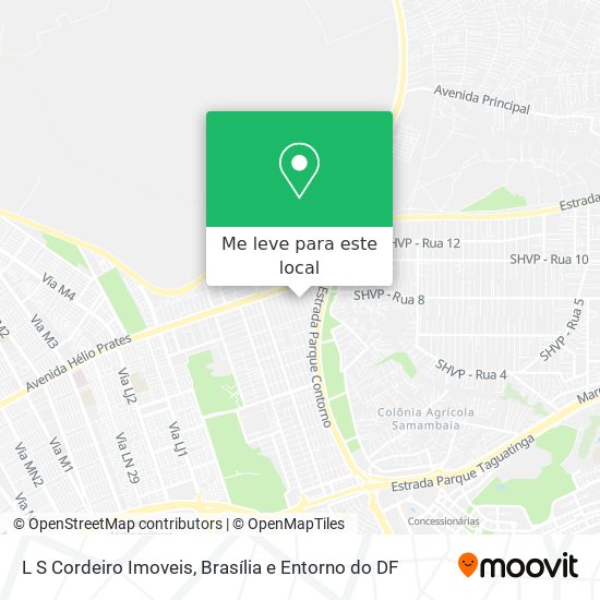 L S Cordeiro Imoveis mapa