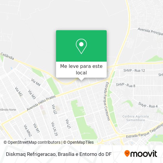 Diskmaq Refrigeracao mapa