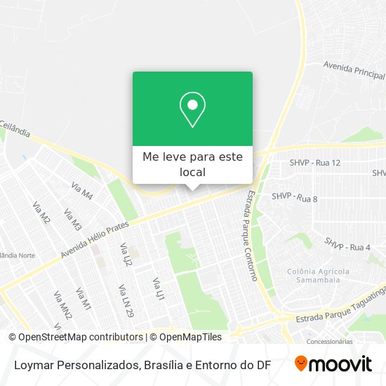 Loymar Personalizados mapa