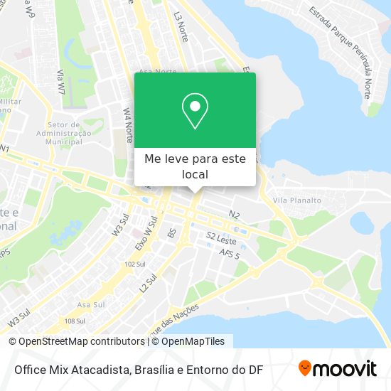 Office Mix Atacadista mapa