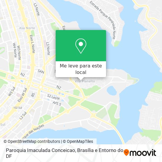 Paroquia Imaculada Conceicao mapa