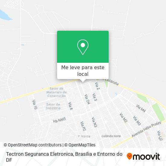 Tectron Seguranca Eletronica mapa