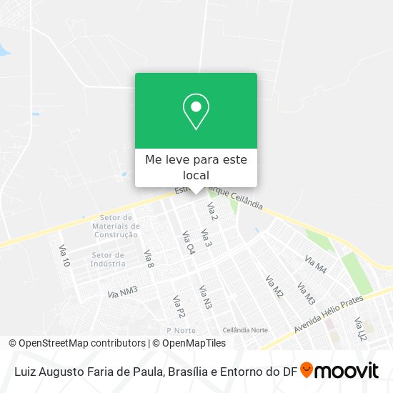 Luiz Augusto Faria de Paula mapa