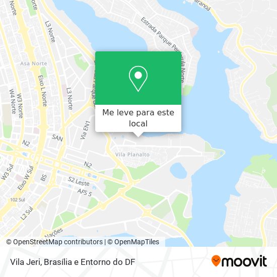 Vila Jeri mapa