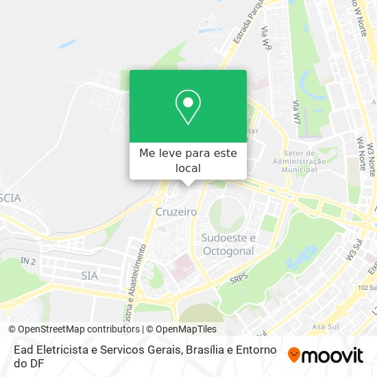 Ead Eletricista e Servicos Gerais mapa