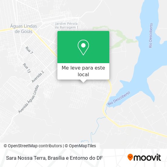 Sara Nossa Terra mapa