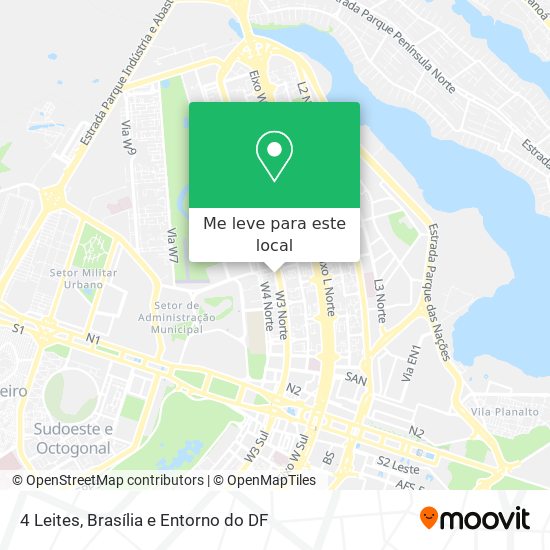 4 Leites mapa