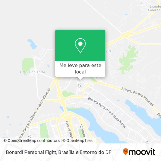Bonardi Personal Fight mapa