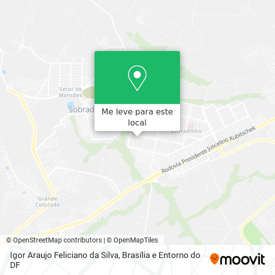 Igor Araujo Feliciano da Silva mapa