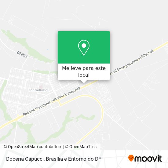 Doceria Capucci mapa