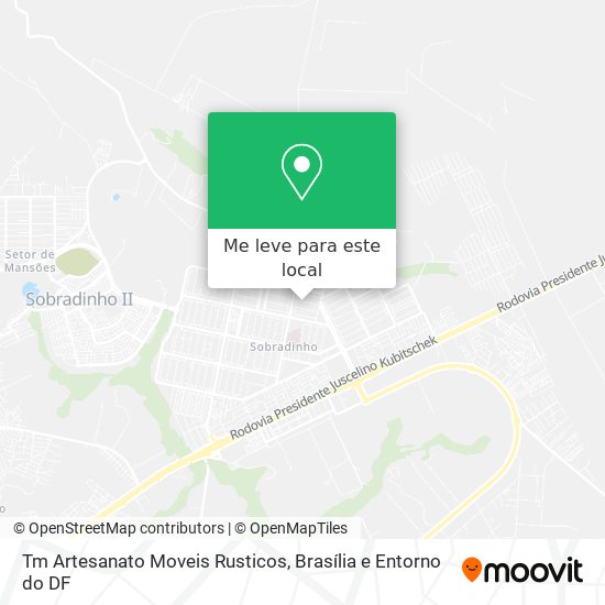 Tm Artesanato Moveis Rusticos mapa