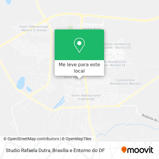 Studio Rafaela Dutra mapa