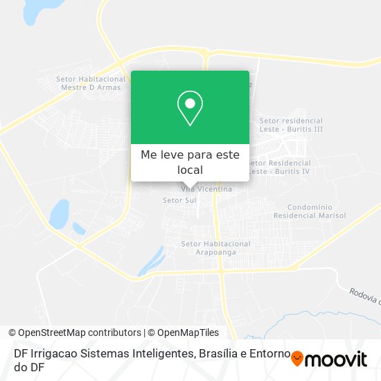 DF Irrigacao Sistemas Inteligentes mapa