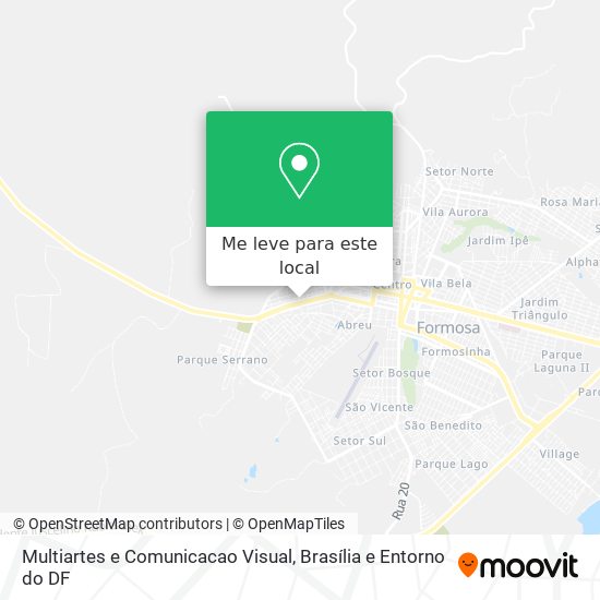 Multiartes e Comunicacao Visual mapa