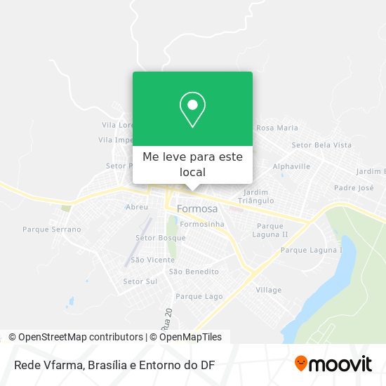 Rede Vfarma mapa