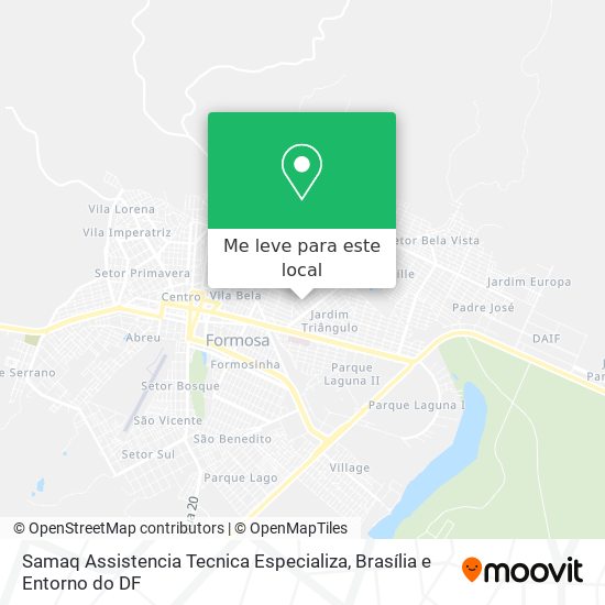 Samaq Assistencia Tecnica Especializa mapa