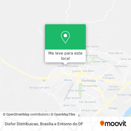 Disfor Distribuicao mapa