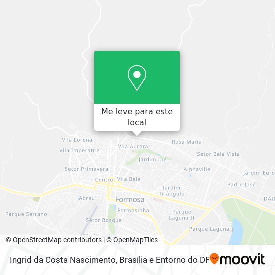 Ingrid da Costa Nascimento mapa