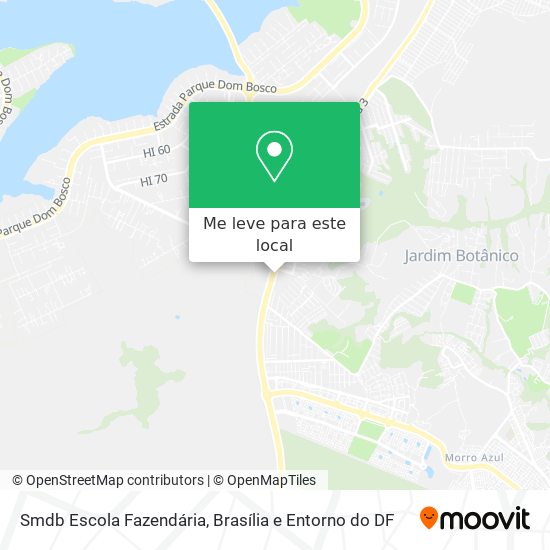 Smdb Escola Fazendária mapa