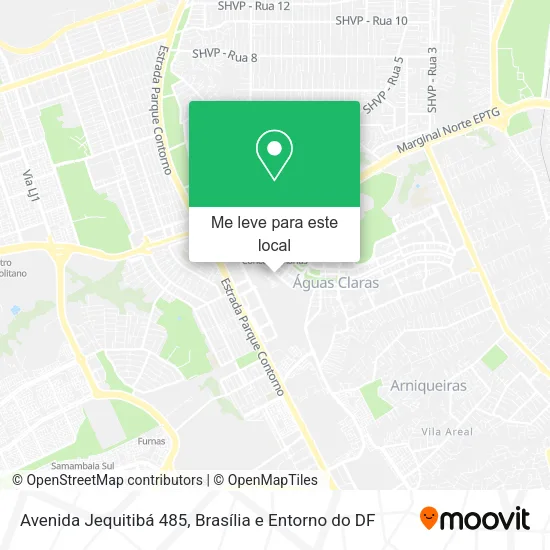 Avenida Jequitibá 485 mapa