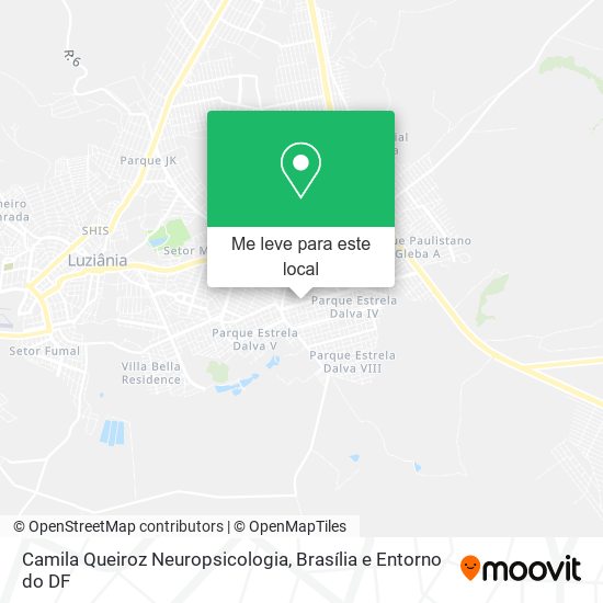 Camila Queiroz Neuropsicologia mapa