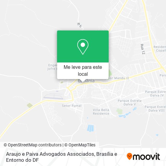 Araujo e Paiva Advogados Associados mapa