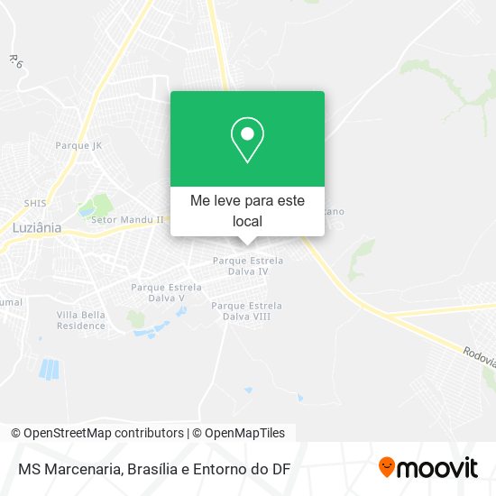 MS Marcenaria mapa