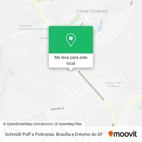 Schmidt Puff e Poltronas mapa