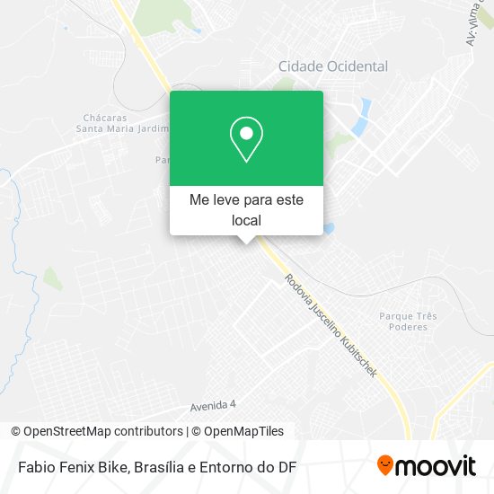 Fabio Fenix Bike mapa