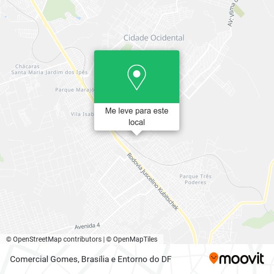 Comercial Gomes mapa