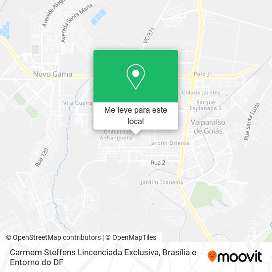 Carmem Steffens Lincenciada Exclusiva mapa