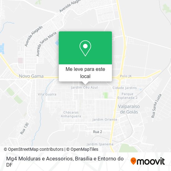 Mg4 Molduras e Acessorios mapa