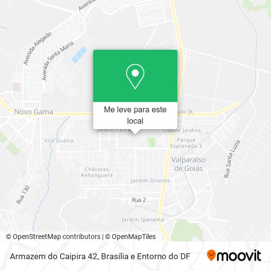 Armazem do Caipira 42 mapa