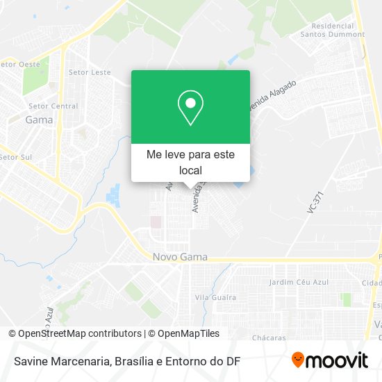 Savine Marcenaria mapa