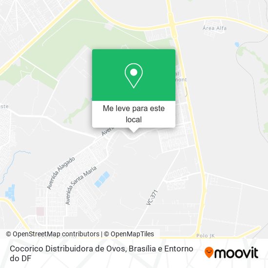 Cocorico Distribuidora de Ovos mapa