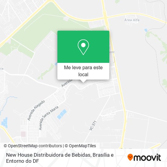 New House Distribuidora de Bebidas mapa