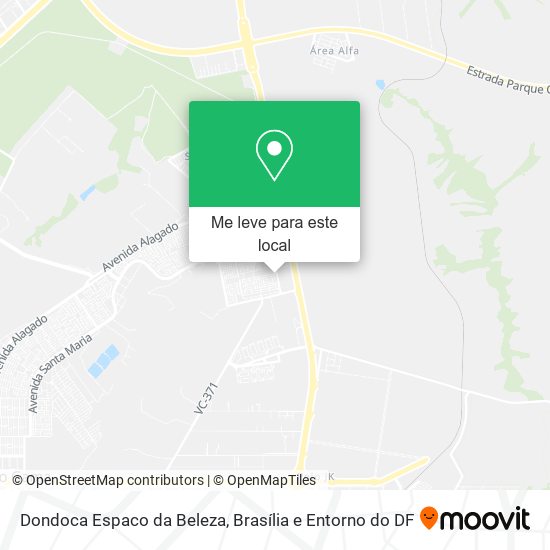 Dondoca Espaco da Beleza mapa