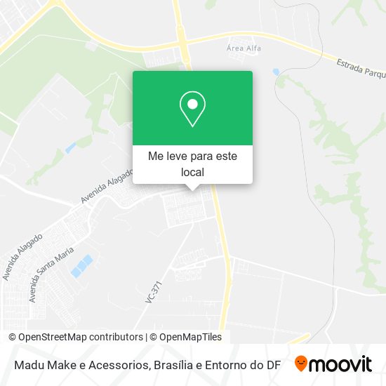 Madu Make e Acessorios mapa