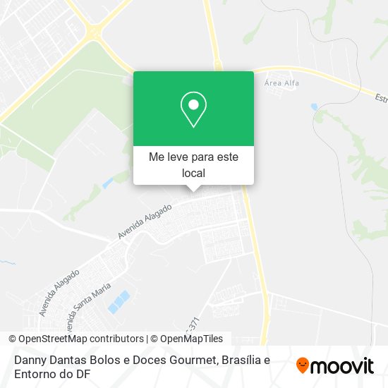 Danny Dantas Bolos e Doces Gourmet mapa