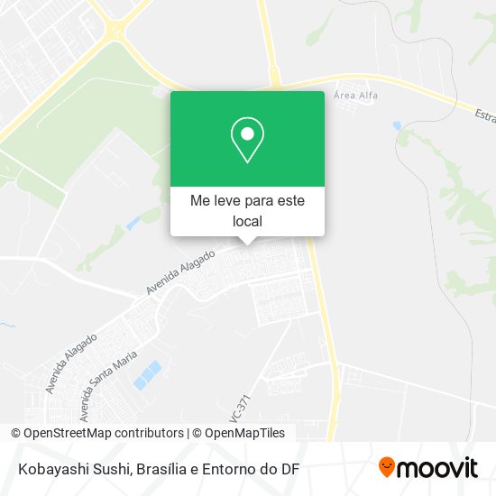 Kobayashi Sushi mapa